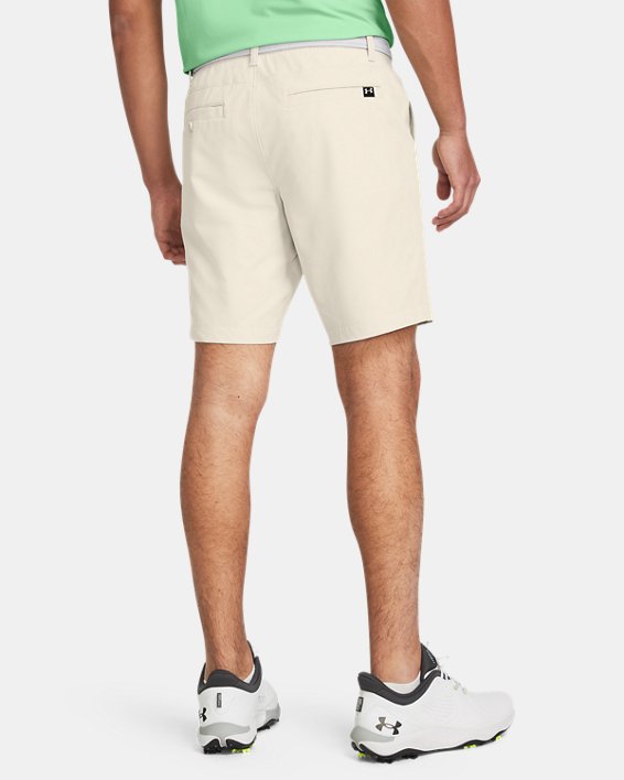 Men's UA Drive Tapered Shorts, White, pdpMainDesktop image number 1